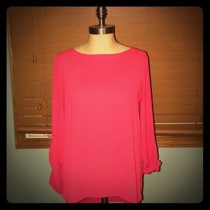 Tab Sleeve Blouse